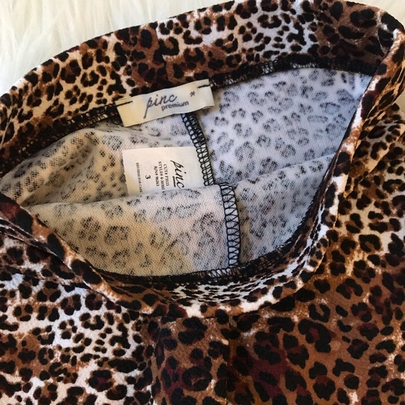 Toddler Peplum Top & Leopard Leggings 3T/3 - Picture 7 of 8